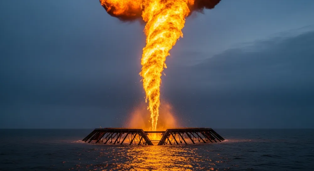 Scientists Built a 17-Foot Fire Tornado to Clean Up Oil Spills. It Actually Works.